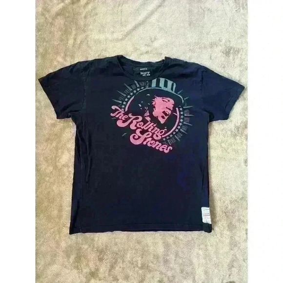 RIFF Stars Rolling Stones Tee Shirt Size Medium - Picture 1 of 5